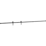 vidaXL Komplet drsnih vrat omarice 244 cm ogljikovo jeklo | Shoptok.si