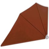  Sklopiva bočna tenda terakota 160 x 240 cm | shoptok.hr