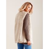 Wool Fashion Italia Vest-AT-KZ-4102-1.20P-light beige | shoptok.hr