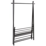 Jotex Črno stojalo za oblačila iz masivnega bora 100x150x41 cm Cole – | Shoptok.si