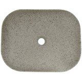 Nadgradni umivaonik sivi pravokutni 48x37,5x13,5 cm keramički | shoptok.hr
