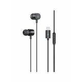 Swissten iPEAX slušalice + mikrofon, žičane, In-ear, LIGHTNING, 1,2m, multi kontr, crne | shoptok.hr