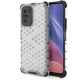  Honeycomb pancirna futrola sa silikonskim okvirom za Xiaomi Poco F3/Redmi K40/Redmi K40 Pro/Redmi K40 Pro+ - Prozirna KP10023 | Shoptok.si