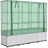  Povišena gredica s pokrovom za staklenik 160 x 40 x 153 cm | shoptok.hr