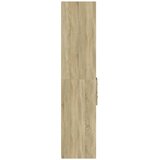  Visoka komoda boja hrasta 40x42,5x185 cm od konstruiranog drva | Eponuda.com