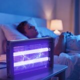  Brilagi - Električni lapač insekata 2xUV/18W/230V 100 m2 crna | Eponuda.com