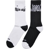 MT Accessoires Major City 030 Socks 2-Pack black/white | shoptok.hr