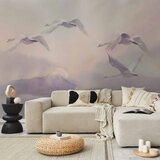  Foto tapeta - Flying Swans 490x350 Samoljepljiva | shoptok.hr