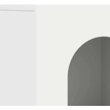  Strani šal Bela 100 x 35 x 59 cm Konstruiran les, (5000108563) | Shoptok.si