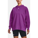 Under Armour Sweatshirt UA Rival Fleece OS Hoodie-PPL - Women Cene