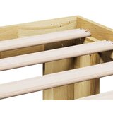 vidaXL Okvir kreveta bez madraca 120x200 cm puno drvo hrast | shoptok.hr
