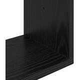  Polica na zidu Crni hrast 60 x 12 x 50,5 cm Konstruirano drvo | shoptok.hr