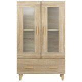  Visoka komoda boja hrasta sonome 70x31x115 cm konstruirano drvo | shoptok.hr