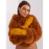 Wool Fashion Italia Gloves-AT-RK-239507.26P-Dark Yellow | Shoptok.si