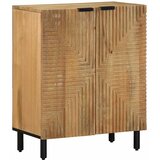  Komoda od 3 komada smeđa 60x33x75 cm Puno drvo Mango Slike
