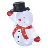 Emos led božični snežak s klobukom, 36 cm, zunanji in notranji, hladna bela, časovnik DCFC18 | Shoptok.si