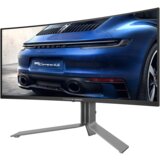 AOC agon pro PD34 porsche design gaming monitor - 86.4cm (34"), uwqhd (3440 x 1440), qd-oled, 1800R, 240Hz, 0.03ms (gtg), adaptive sync, g-sync kompatibilen, HDR400, usb-c pd 65W, usb razdelilnik, 2x hdmi 2.1, 1x dp 1.4 - PD34 | Shoptok.si