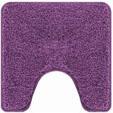  Prostirka protiv klizanja s izrezom za WC Ljubičasta 50 x 50 cm | shoptok.hr