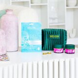 Weleda Wild Rose Radiance Ritual darilni set za posvetlitev in zgladitev kože | Shoptok.si