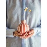 Bloomingville Narančasta ručno oslikana vaza od dolomita (visina 11 cm) Fian – | shoptok.hr