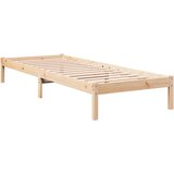  Dugi okvir kreveta bez madraca bijeli 90x210 cm od borovine | shoptok.hr