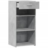  Komoda siva boja betona 45 x 42,5 x 93 cm od konstruiranog drva | shoptok.hr