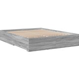  Okvir za krevet s ladicama boja hrasta 140x200 cm drveni | shoptok.hr
