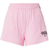 Nike Sportswear Hlače roza / črna