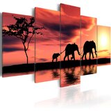  Slika - African elephants family 200x100 Cijene