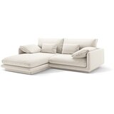 Micadoni Bijela kutna garnitura (s lijevim kutom) Torino – Home | shoptok.hr
