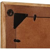  Ogledalo Zidne s ogledalom Smeđa 70 x 50 x 3 cm Stakl | Shoptok.si
