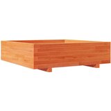  Vrtna sadilica voštano smeđe boje 90x90x26 5 cm od borovine | shoptok.hr