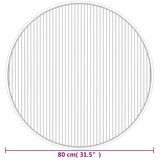  Okrugli tepih tamnosmeđi 80 cm bambus | shoptok.hr
