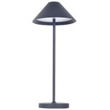 Kelu Liberty lampa, aluminijska stolna svjetiljka s crnom baterijom od 3W | shoptok.hr