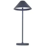 Liberty lampa, aluminijska stolna svjetiljka s crnom baterijom od 3W
