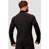 GymBeam Majica za trčanje Pulse 1/2 Zip Black XXL
