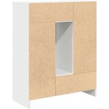  Komoda s predali in vrati, bela, 73x31x90 cm | Shoptok.si