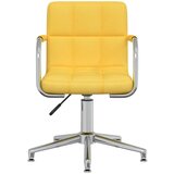Maison Chic Vrtljiv Jedilni stoli - Vzorci stoli gorčično rumeno blago A1716, (22031151) | Shoptok.si