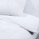  Set posteljine za poplun bijeli 135x200 cm lagana mikrovlakna | shoptok.hr
