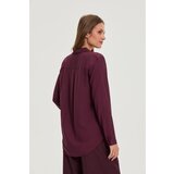 Marisse WOMEN'S SHIRT Z-KO-4822 BURGUNDY | shoptok.hr