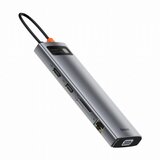 Baseus priklopna postaja USB TipC 11v1 siva CAHUB-CT0G | Shoptok.si