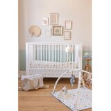CamCam Copenhagen Bijeli dječji krevet s podesivom visinom/za spavanje s bebom 60x120 cm Harlequin – | shoptok.hr