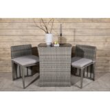 Venture Home Savanna balkonski set, sivi Cijene