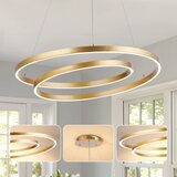  Brilagi-LED prigušiva luster na sajli TWISTER LED/105W/230V prečnik 100 cm zlatan + daljinski upravljač | Eponuda.com