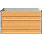  Povišeni vrtni krevet Prirodna 100 x 80 x 55 cm | shoptok.hr