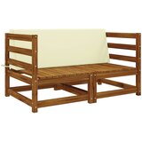  Jastuk za naslon SOEST 100% poliester Krem 120 x 20 x 40 cm Slike