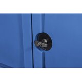 eurokraft pro PE-odlagališče za nevarne snovi, z vrati, za 4 sode po 200 l, prestrezna prostornina 1150 l | Shoptok.si
