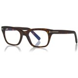 Tom Ford Okvir za naočare 0FT5536-B 5253, Blue block, Ženski, Braon Cene