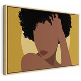  Slika - Invisible Gaze (1 Part) Wide 60x40 U prirodnom drvenom okviru | shoptok.hr