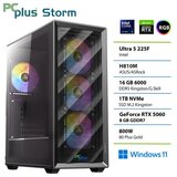 PCPLUS Storm Core Ultra 5 225F 16GB 1TB SSD RTX 5060 8GB Windows 11 Home gaming namizni računalnik | Shoptok.si